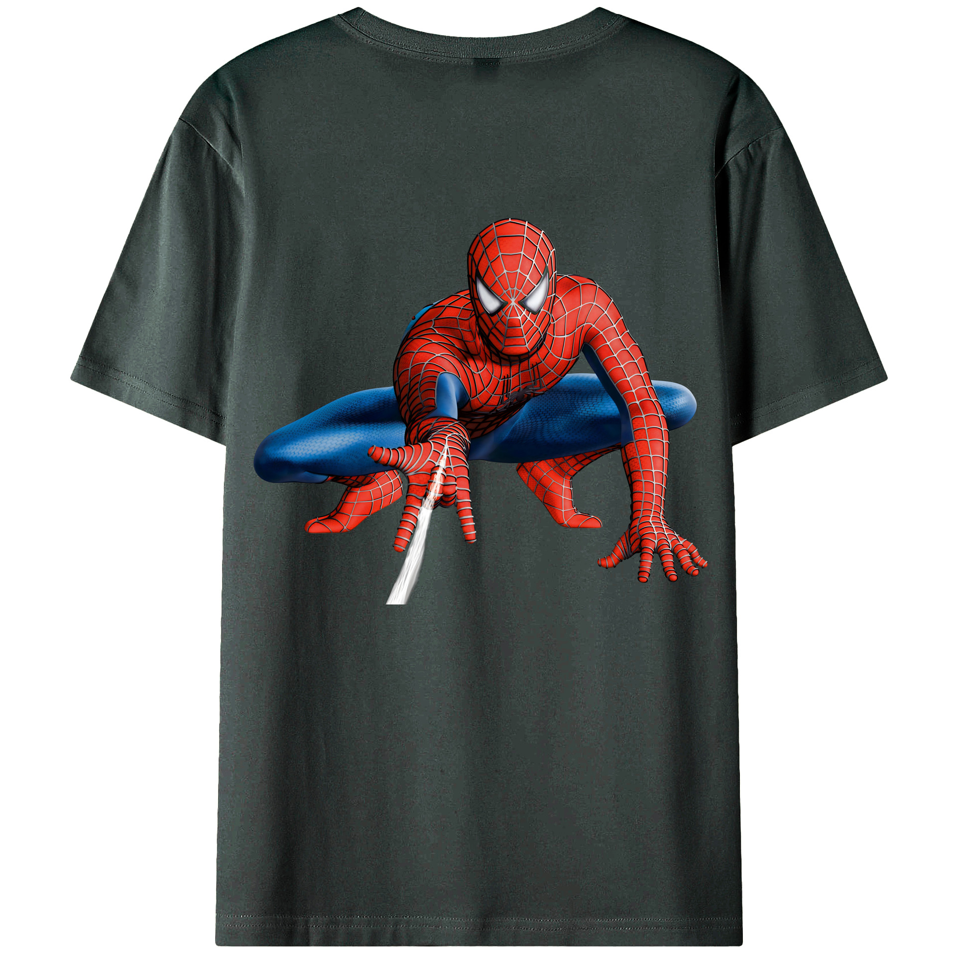 （画像用） アベンジャーズ The Avengers 綿100％ メンズ半袖Tシャツ（バックプリント） 通気性
